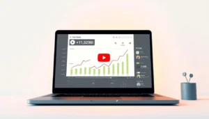 ganhar dinheiro no YouTube com análise de métricas