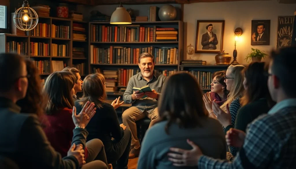 Depoimentos de pessoas satisfeitas compartilhando experiências positivas