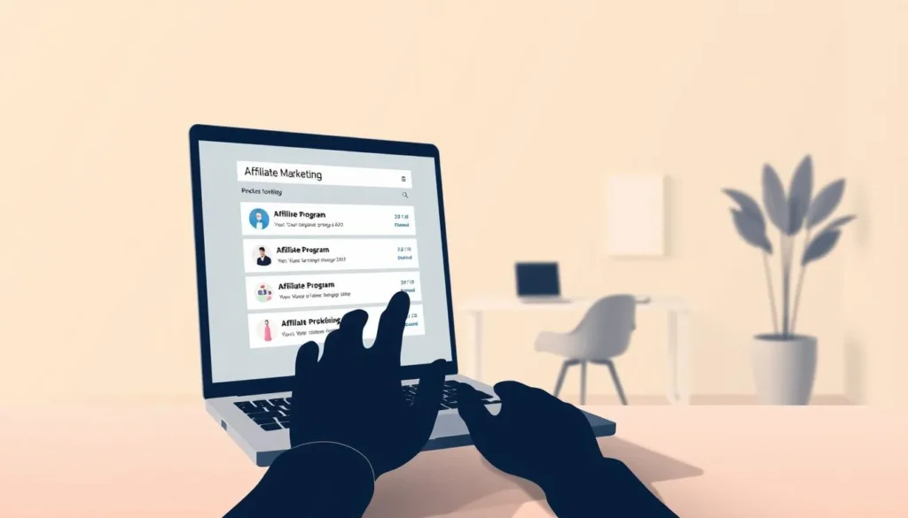 Pessoa iniciando no marketing de afiliados buscando primeira venda