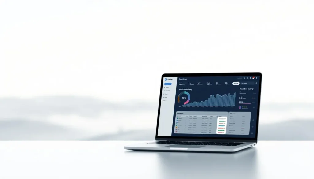 Dashboard de estrutura de vendas com métricas e funil
