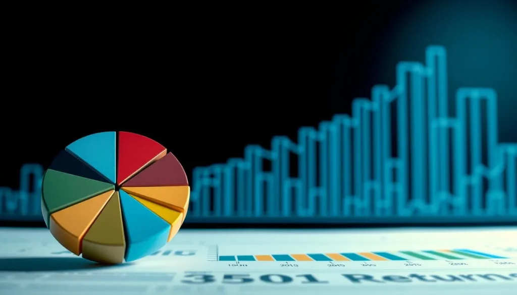 Gráficos e indicadores de métricas de desempenho em análise de dados