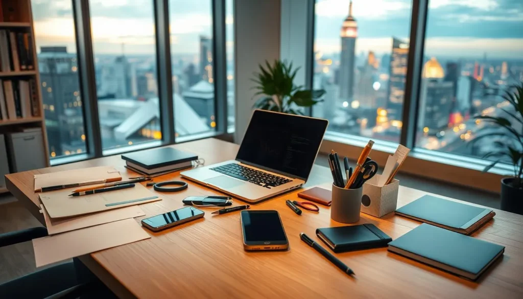 Faturar pela internet com ferramentas digitais organizadas em ambiente de trabalho