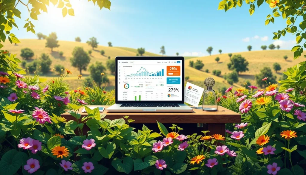 Afiliados no nicho de jardinagem trabalhando online