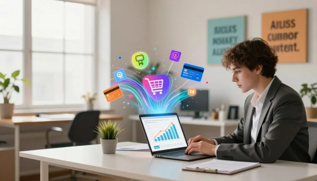 Afiliado Hotmart trabalhando com vendas online e estratégias digitais