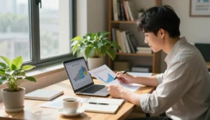 Renda extra na internet com análise de resultados e trabalho online