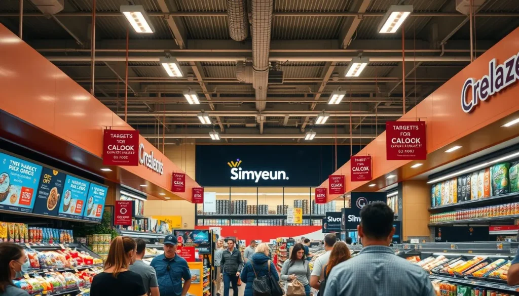 Tráfego pago para supermercados com clientes comprando no local
