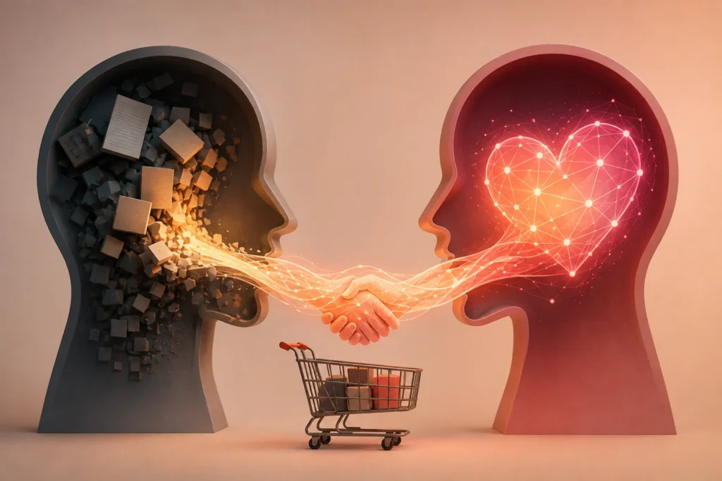técnicas de storytelling para vendas transforma m informação em conexão emocional e aproxima marcas e clientes durante o processo de venda.