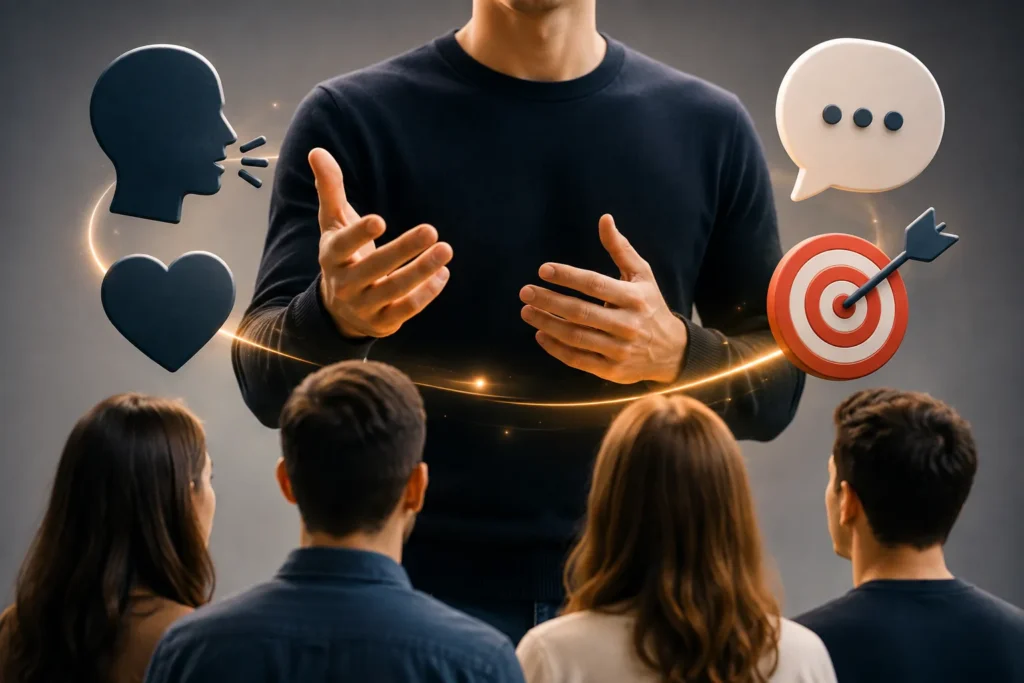 O que &eacute; linguagem persuasiva: comunica&ccedil;&atilde;o que influencia e convence pessoas