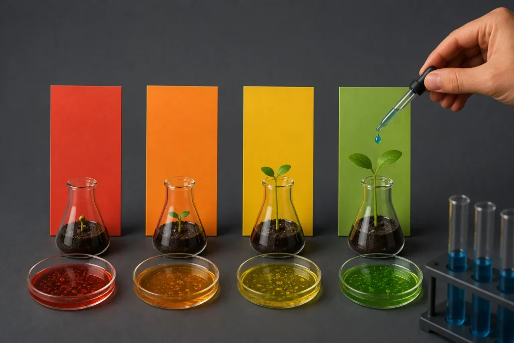 Teste de diferentes mensagens persuasivas representado por quatro experimentos com resultados variados